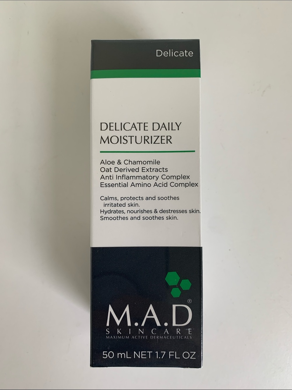 M.a.d skincare Delicate Daily Moisturizer